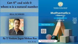 Example 1  Can 𝟒^𝒏 end with 0 where n is a natural number