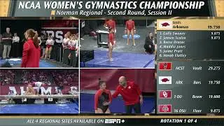 2023 Regional Second Round Session 2 Arkansas Ohio State Oklahoma NC State - Norman 720p60