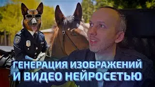 Сервис генерации изображений и видео нейросетями и искусственным интеллектом