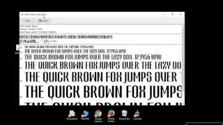 How to Install Fonts in Windows 10 - SOLVED?