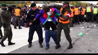 Flüchtlinge in Spielfeld/Österreich | Großeinsatz für Bundesheer & Polizei |  22.10.2015