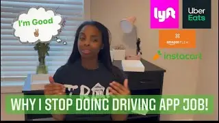 Why you shouldnt do UBER, INSTACART, AMAZON FLEX OR LYFT! | The WORST side hustles there are! 😤