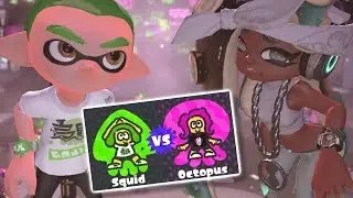 [Splatoon 2] Splatfest Squid VS Octopus (Team Squid)