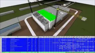 Building Process simulation in Synchro Professional