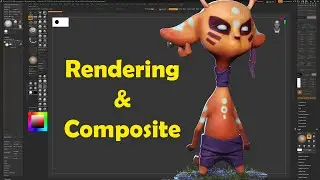 ZBrush Rendering and Photoshop Composite.