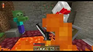 Minecraft 1v1 HUNTER VS SPEEDRUNNER episode 2!!! (3 lives)