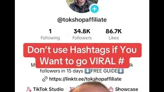 Don't use Hashtags if You M Want to go VIRAL
