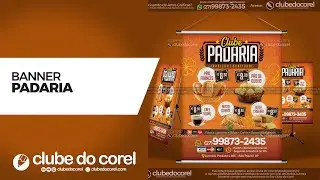 Banner – Padaria [CDR e PDF] - Clube do Corel