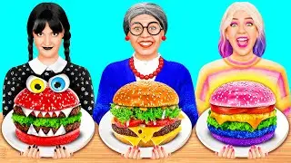 Кулинарный Челлендж: Уэнсдей против Бабушки | Кухонные гаджеты и Лайфхаки для родителей от RaPaPa