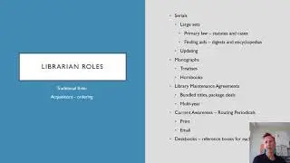 Intro lecture law librarian roles