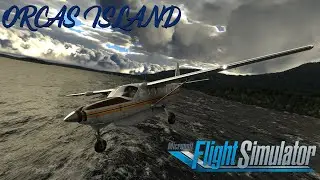 Microsoft Flight Simulator 2020 - Cessna Caravan - Crosswind Landing - Orcas Island - 2K