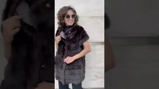 Жилет из соболя