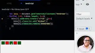 General logical error a beginner do while adding and removing class through vanilla javascript