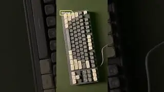 retro classic keyboard by Rexus K87M 