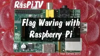 How to do Flag waving directly on Raspberry Pi with no add-on board