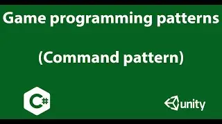 Command Pattern in C# unity