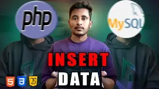 How to insert html data in sql using php | sql php connection | full tutorial for beginners