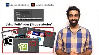 Using Pathfinder (Shape Modes) in Illustrator - Compound shape & path