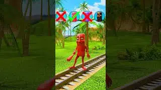 RAINBOW tung tung tung sahur BRAINROT CHALLENGE TRAIN in GTA 5 