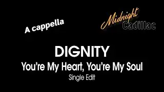 DIGNITY You're My Heart, You're My Soul (Single Edit) (A cappella)