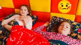 🥵 Sofia și Sara s-au ÎMBOLNĂVIT 🤒 Nu merg la ȘCOALĂ 😭