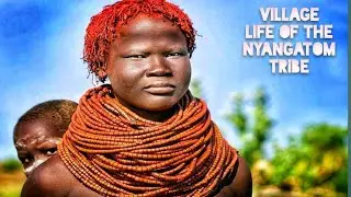 Nyangatom tribe Village #omorivervalley #nyangatom #villagelife
