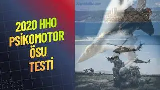 2020 HAVA HARP OKULU PSİKOMOTOR VE ÖSU TESTİNDE NELER OLUR?