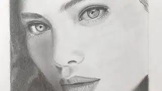 How to blend and shade a portrait with Staedler Mars Lumograph graphite pencils - REALTIME