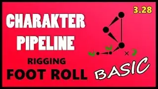 CHARACTER PIPELINE | Cinema 4D Rigging | Basic Foot Roll 3.28