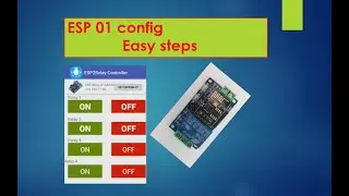 ESP 01 Configuration تعلم البرمجة من الصفر