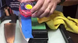 Knife Sharpening and Coarse Japanese Water Stones