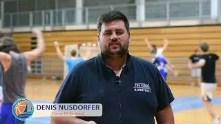 Denis Nusdorfer pred tekmo 3.kroga 2.SKL 2023/24 Litija - Portorož