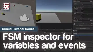 FSM Inspector (FSM description, inspector variables, inspector events)