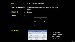 PLC Programming 10  The SR Flip Flop