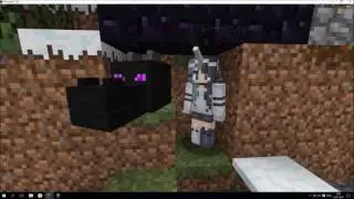 [Minecraft] Рэп от головы дракона + неожиданный поворот