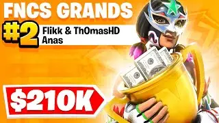 2ND PLACE in FNCS Trios WINNING $210,000 | Flikk