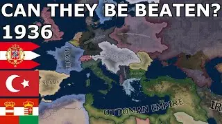 3 EMPIRES COMEBACK IN 1936! (Austria-Hungary, Poland Lithuania, Ottoman Empire| HOI4: Timelapse