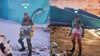 Challenge Turk or Riptide to a Duel and defeat them in battle Location - Fortnite