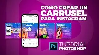 Photoshop Tutorial  🎨 Cómo Crear un Carrusel para Instagram 📲