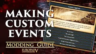 How to Create Custom Modded Event in Europa Universalis IV