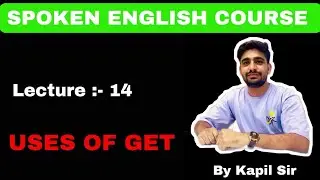 LECTURE. :- 14 Important Use Of GET #day14 #englishspeakingcourse #spokenenglish