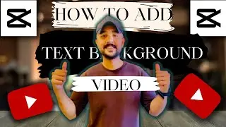 How To Add Text behind Video in capcut | Text behind Object | Text Behind Person Effect Tutorial