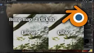 Not too obvious Bump-map fix in Blender