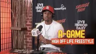 A-Game High Off Life Freestyle | STL's LEGEND In The MAKING!