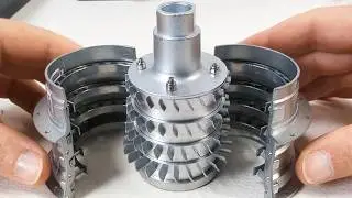 Aircraft Jet Engine Model that works | Magnetic Games