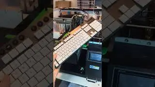 UV led printer for custom keycap legends