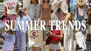 Summer Fashion Trends 2024!! (what to wear this season)