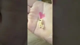Туториал лама из бисера . 🦙💓. Колечки из бисера.