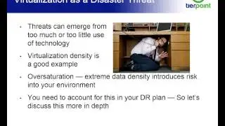 ACP Webinar - Blast & Flood Zones, Terrorism & DDoS Attacks: New Elements of a Comprehensive DR Plan