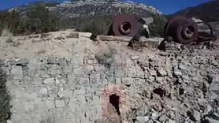 4K Drone Nevada Ghost Towns